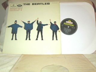 The Beatles.  Help 1965 Uk Mono Parlophone Factory Sample Rare Ex /vg,