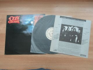 Ozzy Osbourne Bark At The Moon 1988 Korea Promo Vinyl Lp Rare Label