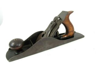 Great Rare Type 2 Stanley Baileys Patent 5 Jack Plane Solid Nut T4018