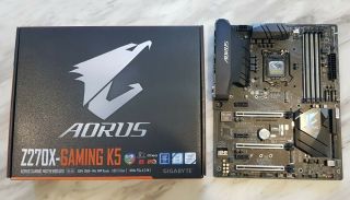[rare] Aorus Gaming Motherboard (z270x - Gaming K5) Atx Lga 1151 Rgb Z270 I7