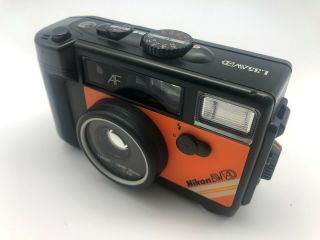 (=^;^=) 【Rare orange,  N.  Mint3】NIKON L35 AW AD 35mm Water proof Film Camera Japan 2