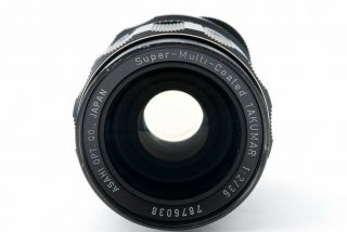 Rare Asahi Pentax SMC Takumar 35mm F/2 M42 Lens [Very good] from Japan 634800A 3