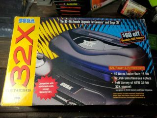 Rare Sega Genesis 32x Video Console Missing