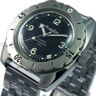 Russian Vostok Wrist Watch Amphibian For Scuba Diving Mechanical 150344