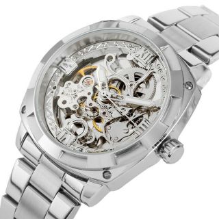 FORSINING Skeleton Automatic Mechanical Watch Luminous Hands Luxury Best Gifts 2
