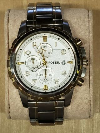 Fossil Dean Chronograph (fs4795) Wrist Watch For Men 