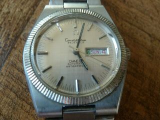 Omega Constellation Automatic Watch 25 Jewels With 2780 Eta Calibre
