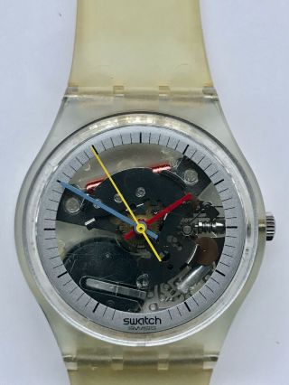 Vintage 1985 - Swatch Jelly Fish Gk100 - Thin Hands Version - Not