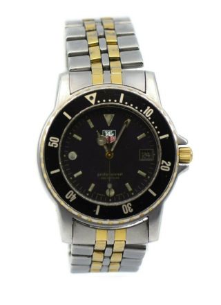 Tag Heuer Professional Two Tone Stainless Steel Watch Wd1220