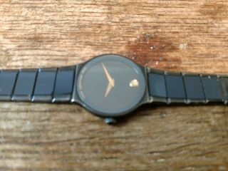 Movado Museum 84 - 40 - 881a Quartz Ladies Wrist Watch Eta 210.  001