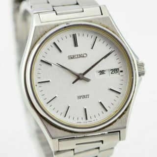 L233 Vintage Seiko Spirit Quartz Watch Kanji 7n43 - 7b70 Jdm Japan 99.  2