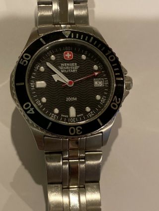 Wenger Swiss Military Stainless Steel Mens Watch