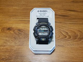 Casio G - Shock Dw9052 Watch - Black/yellow