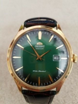 Orient Bambino Version 4 Dress Watch With Green Dial