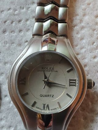 Ladies Rolex Oyster Perpetual Stainless Steel Classic Womens Watch