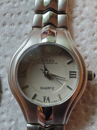 Ladies Rolex Oyster Perpetual Stainless Steel Classic Womens Watch 3