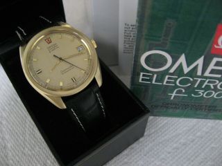 Vintage Omega Seamaster F - 300hz Cal.  1250 Wristwatch Box & Papers Exc