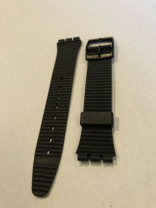 Vintage Swatch Watch Band Strap For Gb406 X Rated Rare 1987