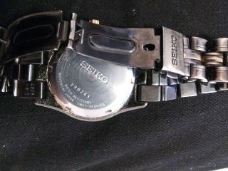 Seiko Kinetic 5M62 - 0C80 Power Reserve Indicator Wristwatch Capacitor 3