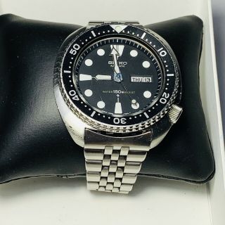Vintage Men’s Seiko Automatic 150 Meter Divers Wrist Watch 44mm