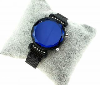 Armbanduhr Damen Gold Kurren Frauen Uhr 1359 Schwarz Blau Elektronische Uhr