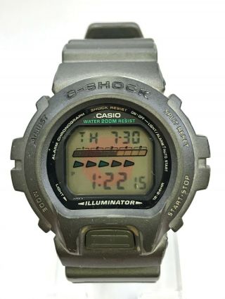 Pre - Owned Casio DW - 6600F - 8 G - Shock Digital Mens Watch DW - 6600 Rare 2