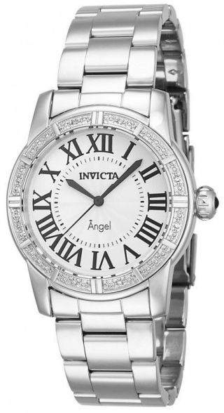 Womens Invicta 14716 Angel Royale Diamond Accented Bracelet Watch