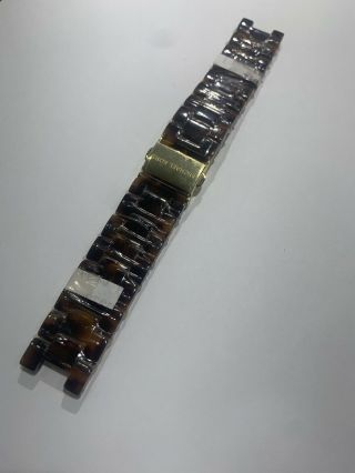 Michael Kors Mk 5038 Tortoise & Gold Replacement Watch Band