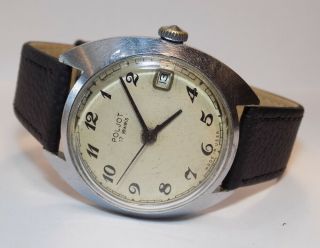 Soviet Russian Poljot 2614.  2h Mechanical Watch 1980 