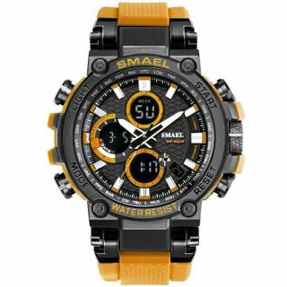 10 Colours Men Sport Watch Digital Waterproof Men Army Military Watches Led