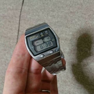 Vintage Seiko Chronograph 0634 - 5001 Digital Lcd Quartz Watch