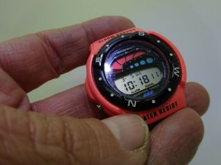 Rare Vintage Casio SUF - 100 Module 942 Alarm Chronograph Watch Made in Japan 2