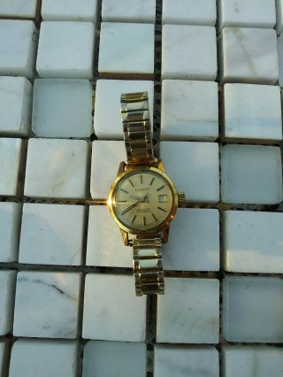 Vintage Tissot Seastar Automatic Date Swiss Ladies Watch
