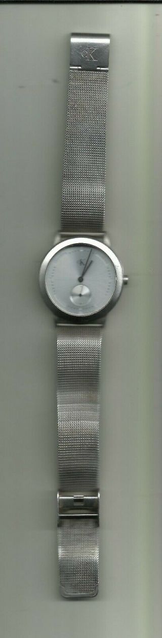 Calvin Klein Watch K3311.  Stainless Steel.