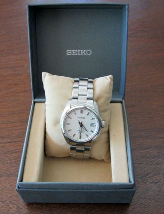 Seiko Sarb035 Automatic Cream Sports Dress Mechanical Watch For Men