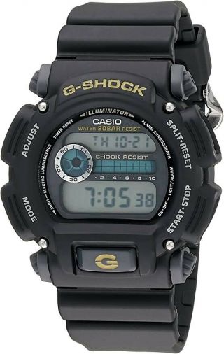 Casio G - Shock Dw9052 - 1bwtt,  Black,  200m (660ft) Water Resistant,