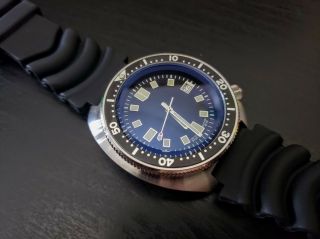 Vintage Sterile 6105 Japan Nh35a Automatic 20 Atm Dive Diver Wrist Watch