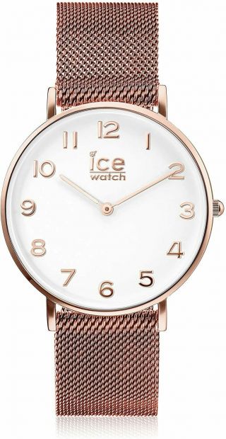 Ice - Watch Armbanduhr Ice City Milanese Rose - Gold Shiny Unisex 012 709 Ohne Ovp