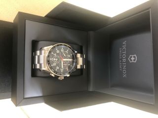 Swiss Army Chrono Classic Xls 241443 Wrist Watch For Men.  Never Worn,  In The Box