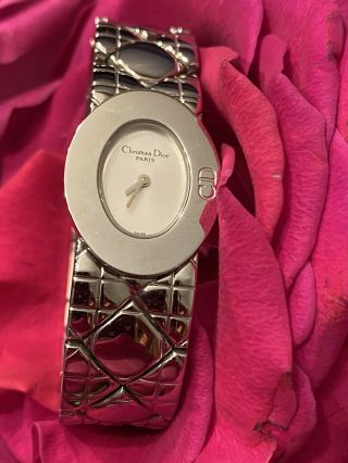 Christian Dior Authentic Vintage Lady D I O R Steel Watch