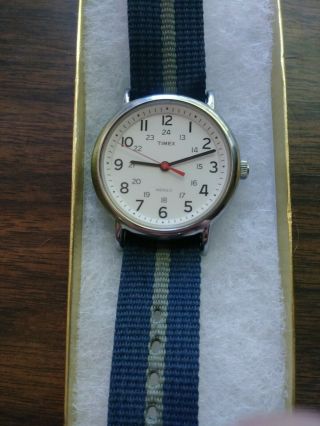 Timex Weekender Slip - Thru Watch - Navy/gray