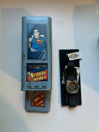 Limited Edition Fossil Superman Watch Li2223