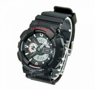 Casio G - Shock Extra Large Series Black Resin Band Watch Ga110 - 1a Ga - 110 - 1a