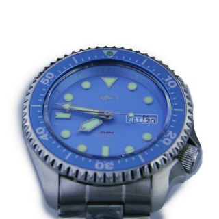Sharkey Nh36 Nh35 Mens Skx007 Automatic Vintage Dive Diver Watch 200m Mechanical