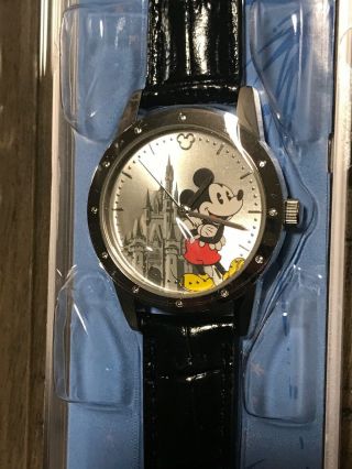 Womens Vintage Disney Mickey Mouse Watch (castle And Mickey) - Limited Release -
