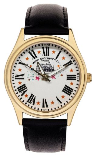 Vintage West End Watch Company " Matchless " Railway Regulator Quartz Wrist Watch