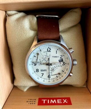 Timex Tw2r55200 Intelligent Quartz Fly - Back Chronograph Watch