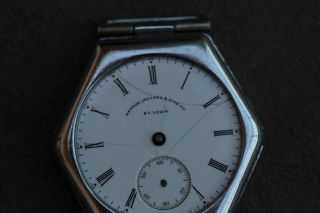 Vintage Wrist Watch Mermod.  Jaccard & King Co St.  Louis Elgin For Repair