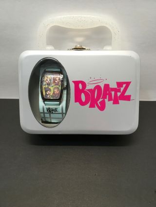 Vintage 2003 Bratz Wrist Watch In Tin Box