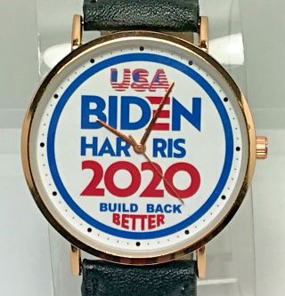 Joe Biden Harris 2020 Presidential Campaign President Wrist Watch Democrat